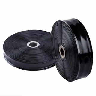 Dây tưới dẹt phi 34mm chưa đục lỗ cuộn 100m dây dẹt mỏng dẫn nước dùng trong hệ thống tưới cây tưới nhỏ giọt căm gốc