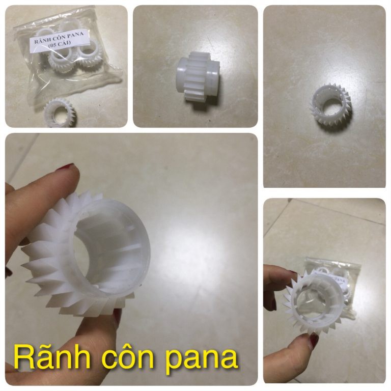 Rãnh côn nhựa các hãng, bánh răng nhông hộp số  LG PANASONIC PANA SANYO TD