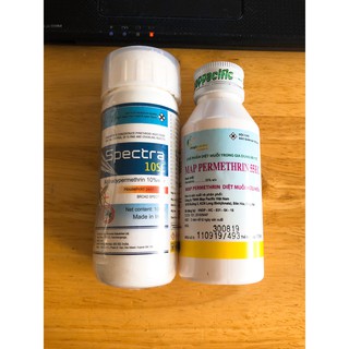 Combo thuốc diệt muỗi Spectra 10SC + Map Permethrin 50EC