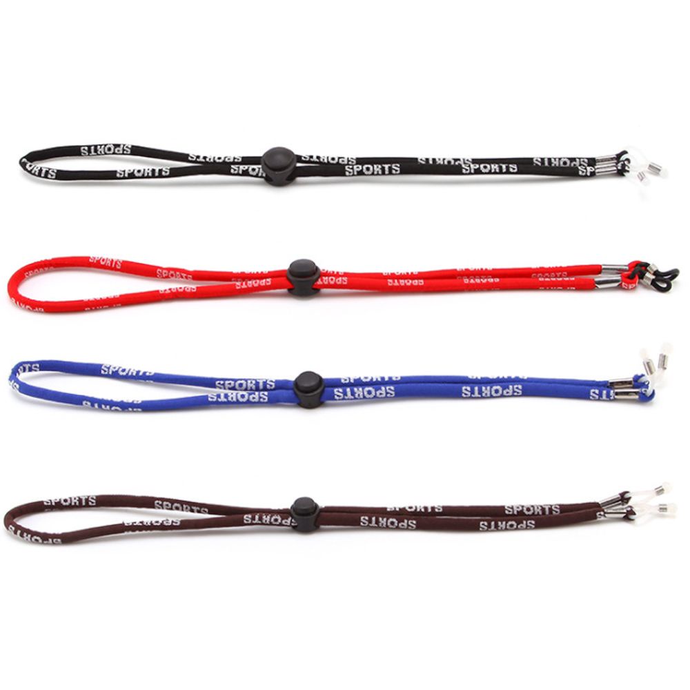 Dây đeo mắt kính chống trượt có thể điều chỉnh nhiều màu sắc