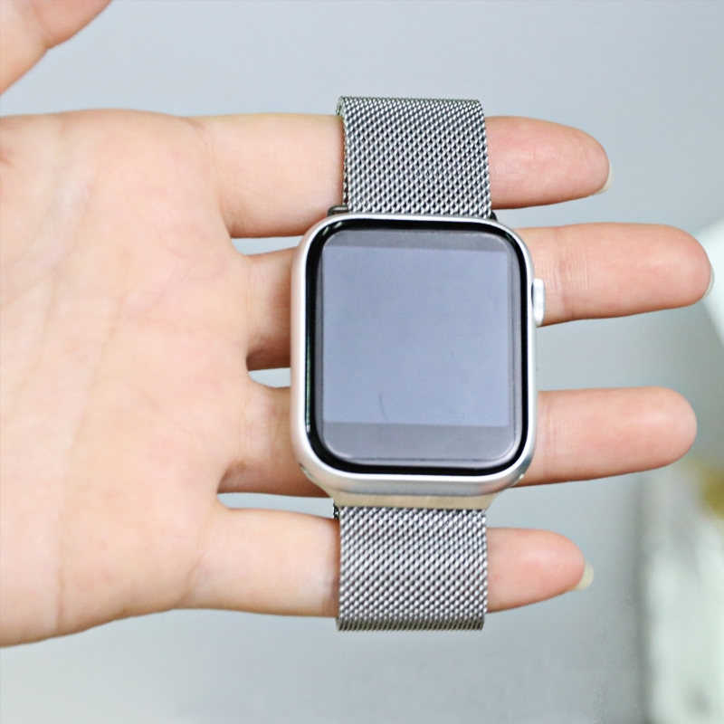 Milanese Loop For apple watch band 44mm 40mm 38mm 42mm Stainless Steel Metal Band For iwatch series se 6 5 4 3 2 1 strap