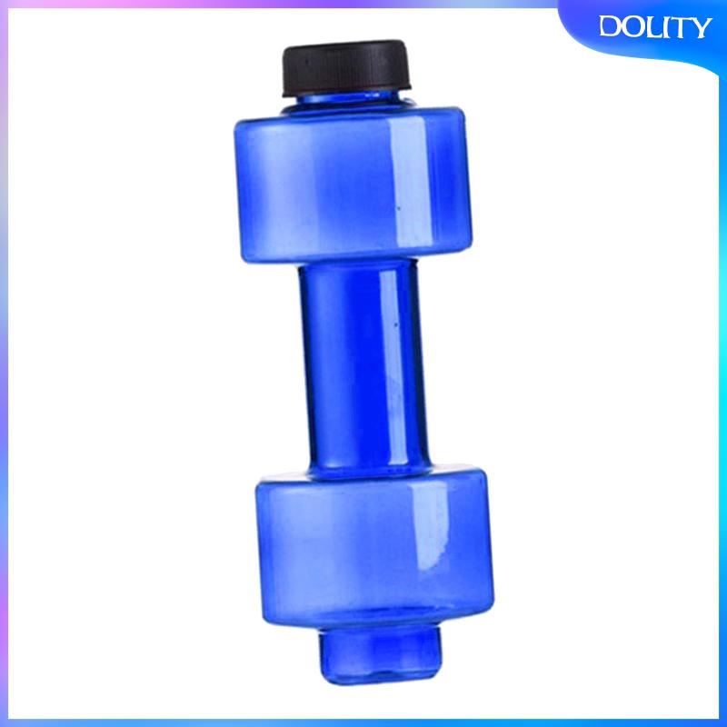 Bình Nước Hình Quả Tạ 550ml Màu Đen