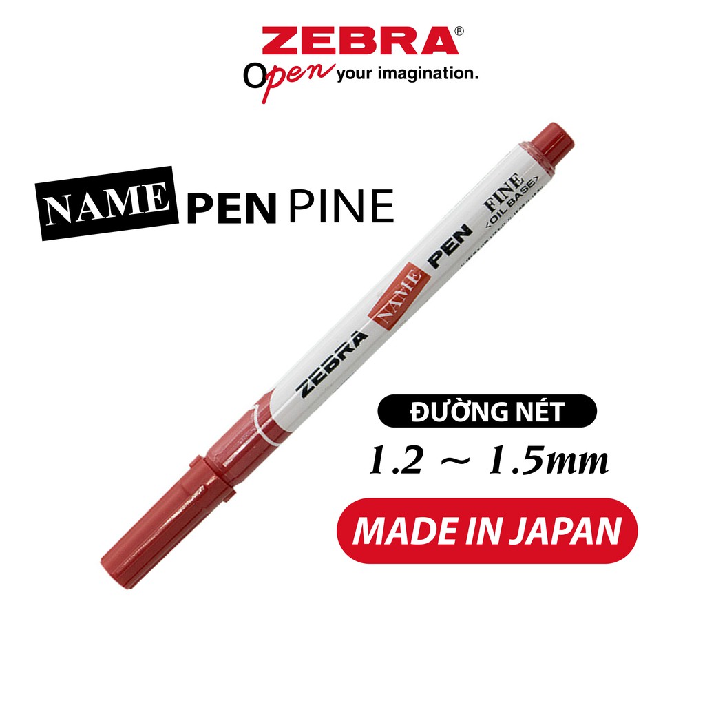 Viết lông dầu Zebra NAME PEN [Chính hãng]