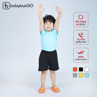 Quần đùi cho bé trai chất liệu cotton sợi thoáng mát co giãn cho bé từ 8 đến 40kg