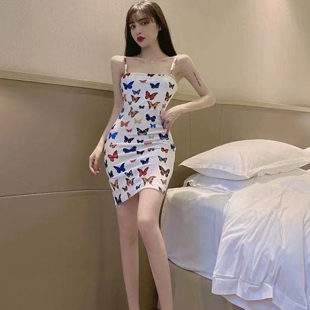Đầm Hai Dây Thiết Kế Xinh Xắn Nữ Tính | BigBuy360 - bigbuy360.vn