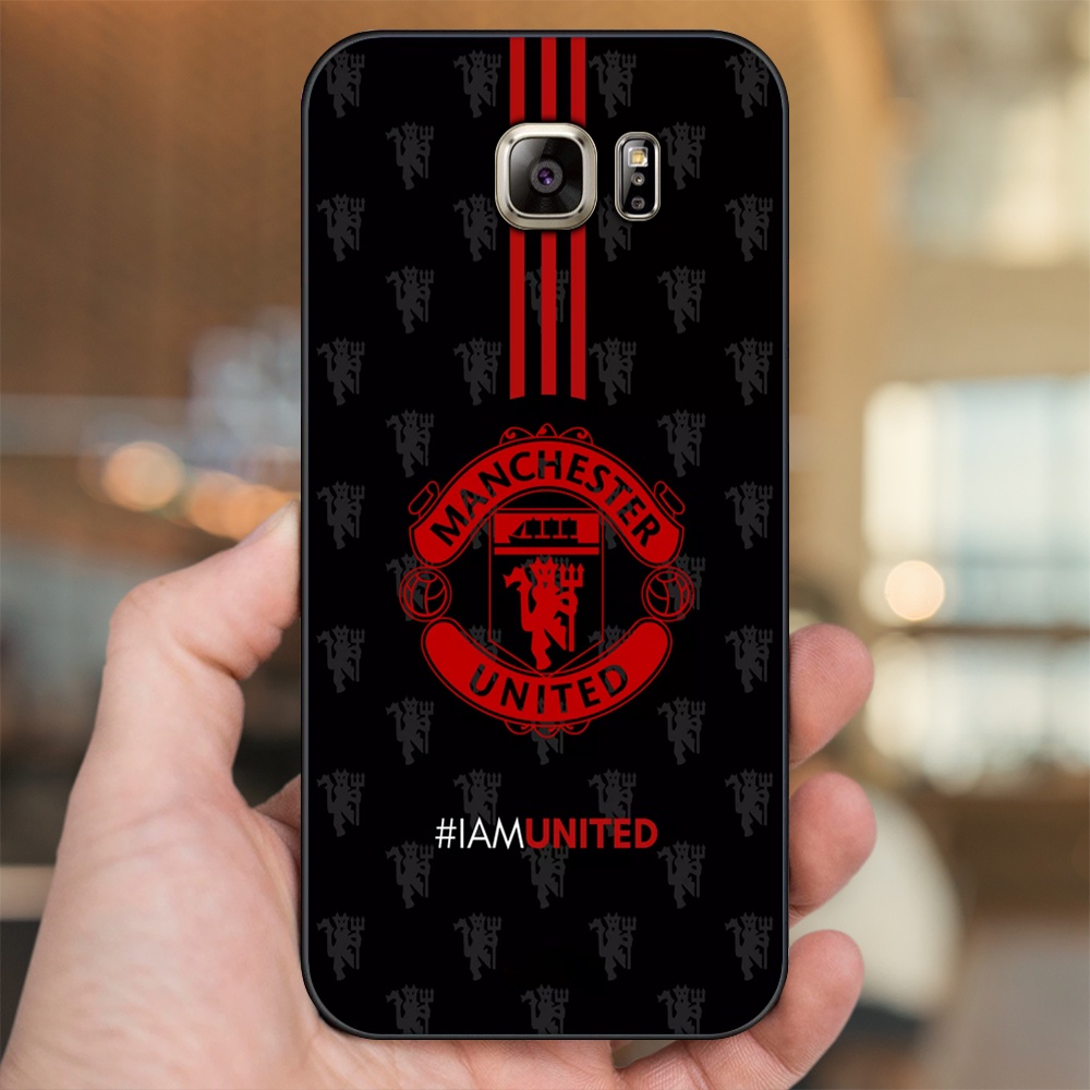 Ốp lưng Samsung Note 5 viền đen in hình MU Manchester United