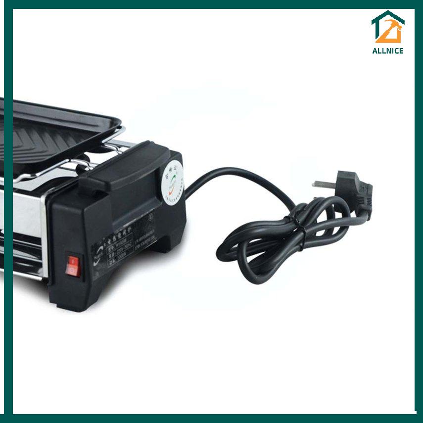 1000W High Power Non-stick Family Barbecue Electric Raclette Smokeless Grill