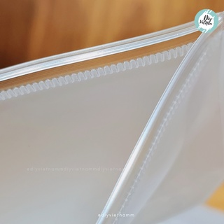 Túi Zip Planner – Túi Đựng Sticker, Phụ Kiện – Sổ Còng A4/B5/A5/A6/A7