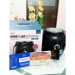 [Hàng chính hãng] - Nồi chiên không dầu Lock&Lock Honey Jar EJF341BLK - Bảo hành chính hãng 12 tháng