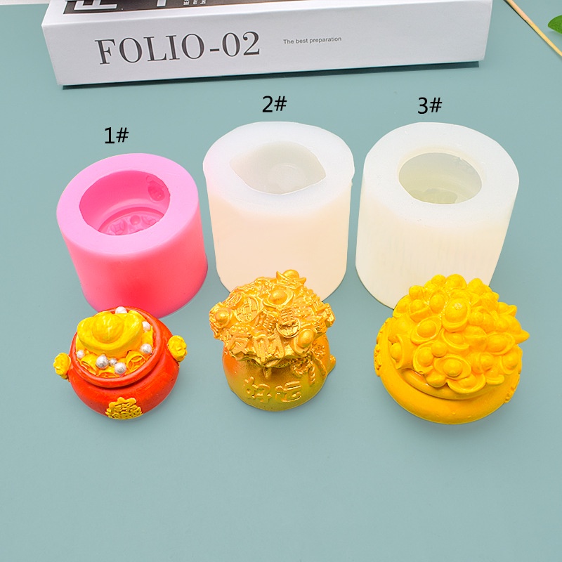 Khuôn Silicone Làm Bánh Mì / Kem / Chocolate Hình Túi Bắp