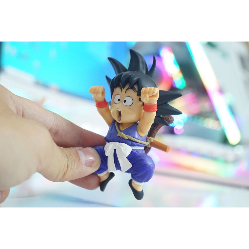 MÔ HÌNH GOKU KID FES CẦM GẬY 18CM