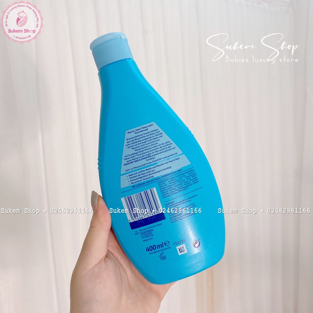 Sữa tắm gội chống cảm Penaten 400ml