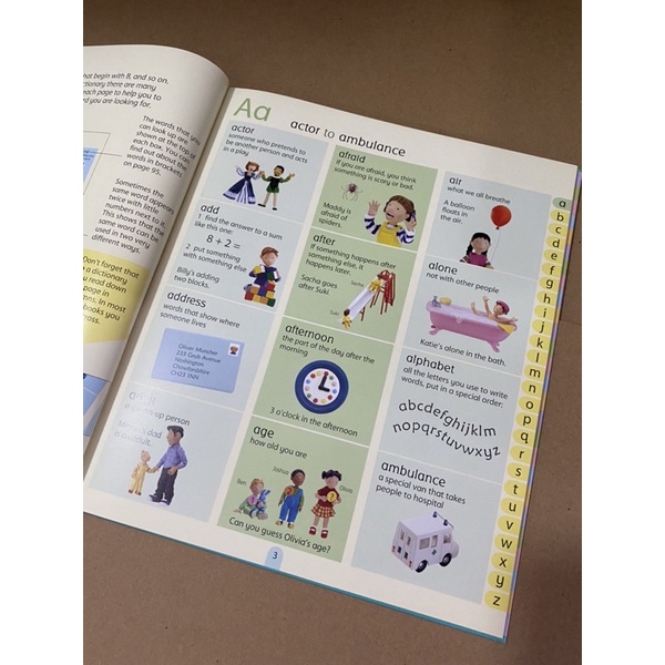 Sách - The Usborne English Picture Dictionary - học từ vựng tiếng anh qua hình ảnh cho trẻ em