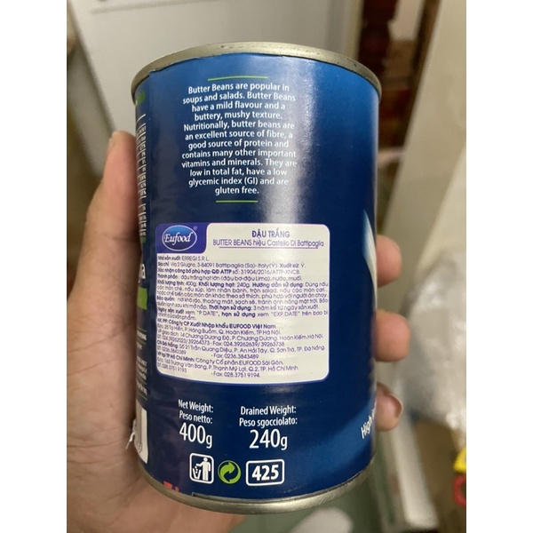 ĐẬU HẠT ĐÓNG LON SỐT CÀ CHUA 400GR