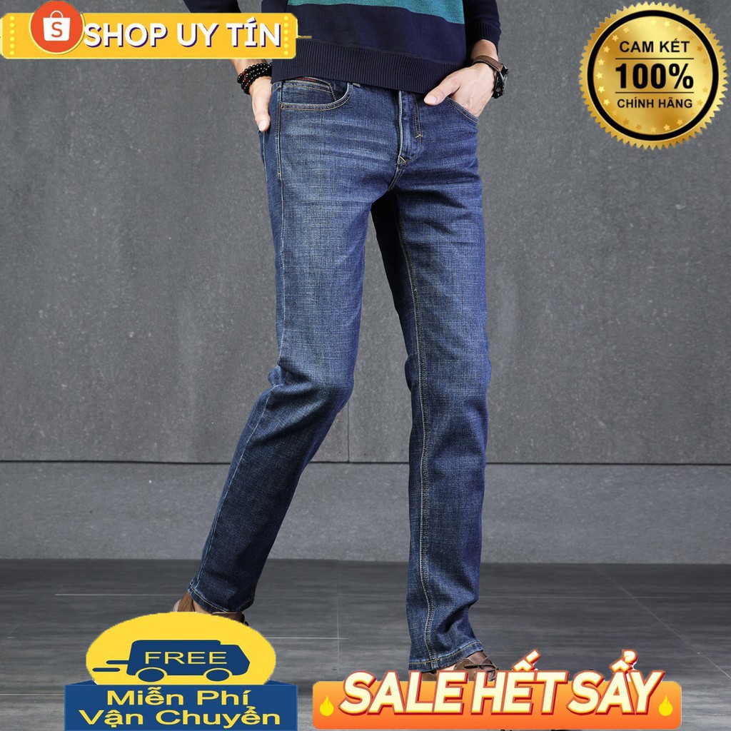quần Jean Pierre Cardin xanh
