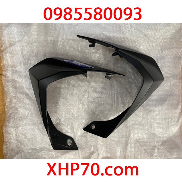 Dàn áo, vỏ xe, mặt nạ, tai thỏ Winner V1 đen nhám đời 2018 Zin chính hãng Honda