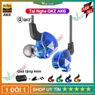 Tai nghe nhét tai QKZ ak6 siêu trầm kèm mic thoại -dc4434