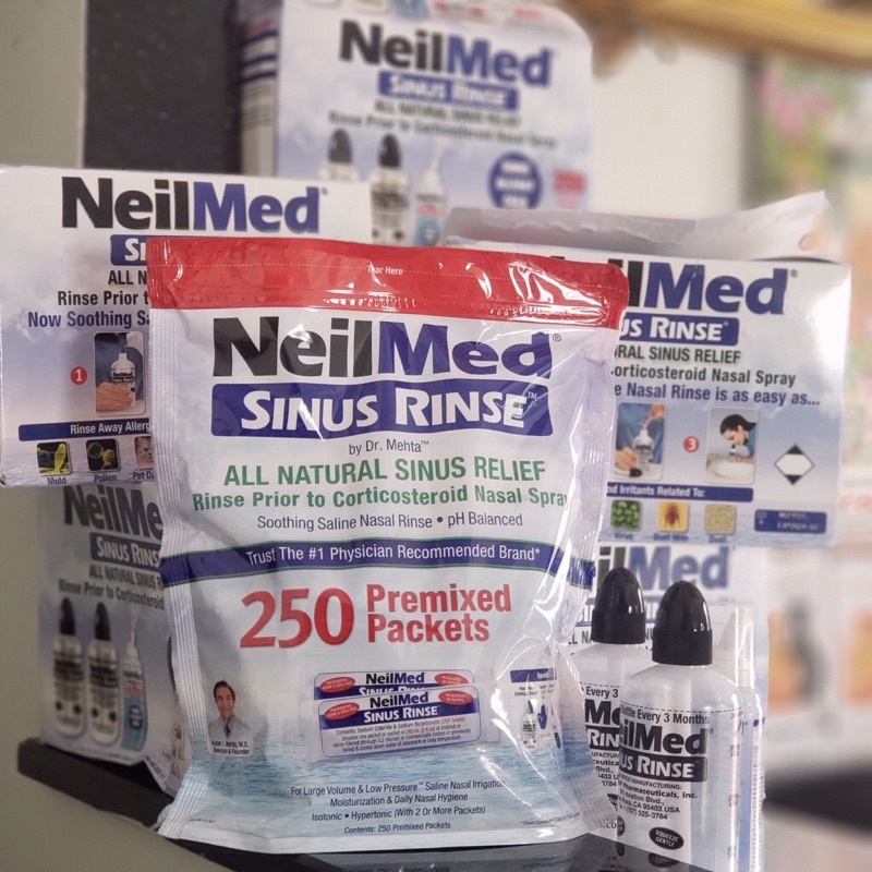 COMBO 50 GÓI MUỐI NEILMED RỬA MŨI