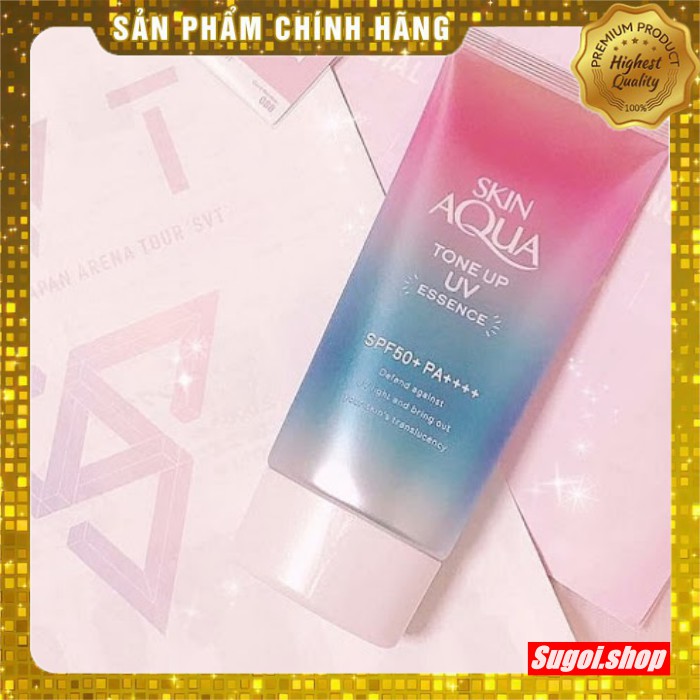 Kem chống nắng Skin aqua tone up milk mẫu mới