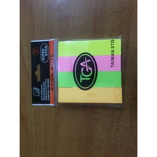 Note 3x3 cắt 4 màu dạ quang TGA