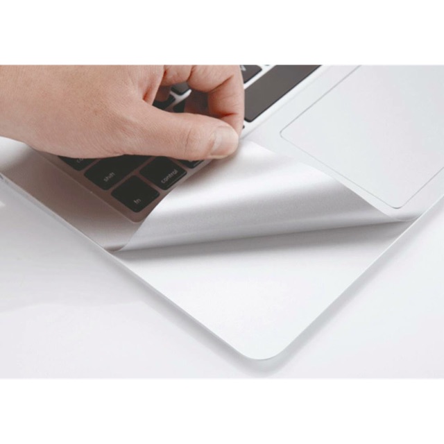 Dán 3M full body Macbook 3in1 gồm nắp, đáy và kê tay màu bạc