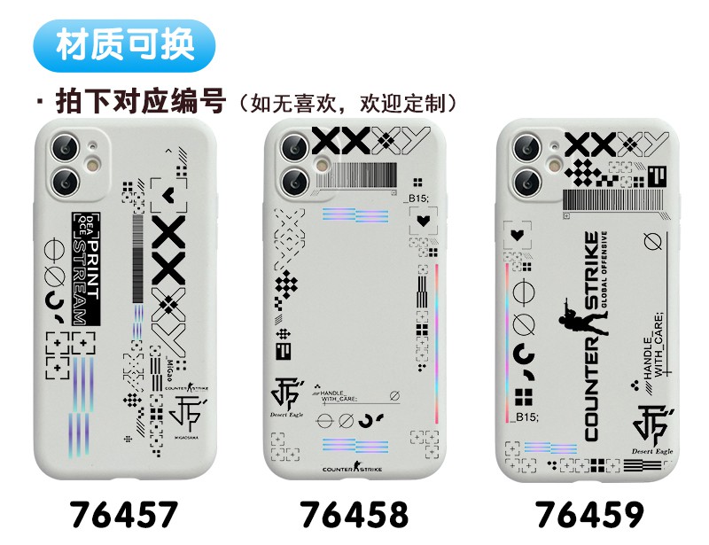 Ốp Điện Thoại In Họa Tiết Csgo Màu Gradient Cho Huawei Mate30 Xiaomi 10