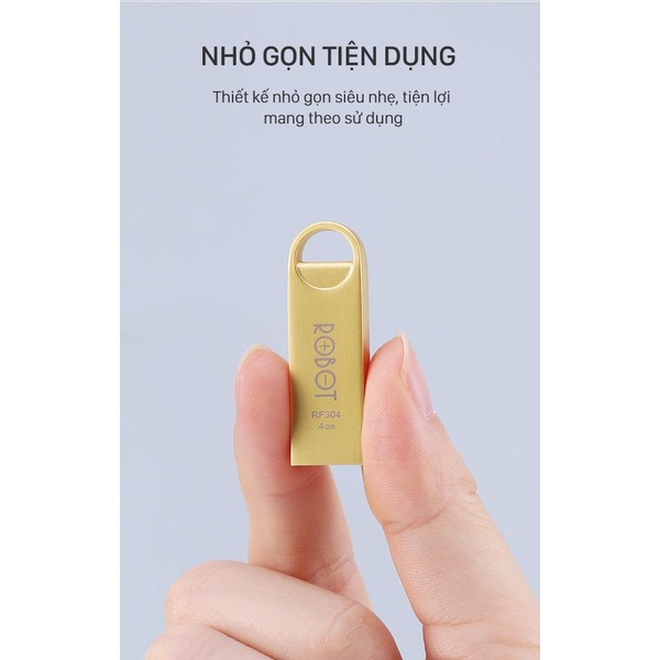 USB Lưu Trữ 16GB/32GB RF316/332 Flash Drive Kim Loại Siêu Nhẹ Kết Nối Nhanh