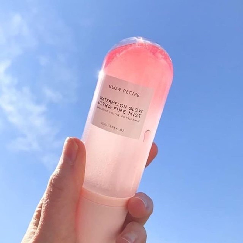 [Mã INCU1708 hoàn 15K xu đơn 50K] Xịt khoáng dưa hấu Glow Recipe Watermelon Glow Ultra Fine Mist SALE 50% !! | BigBuy360 - bigbuy360.vn