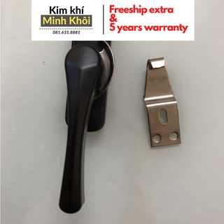 Khoá sò có nắp đậy cửa sổ lùa, chốt khóa sò cửa lùa nhôm