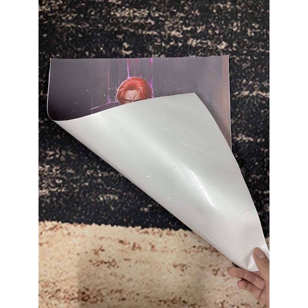 Poster trang trí one piece 3D