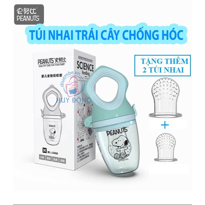 TÚI NHAI TRÁI CÂY CHỐNG HÓC, TÚI NHAI ĂN DẶM PEANUT