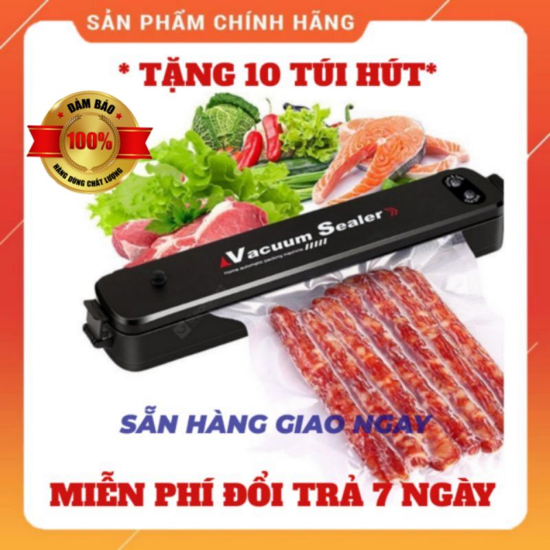 Máy hút chân không thực phẩm kèm hàn miệng túi Vacuum Sealer thế hệ mới