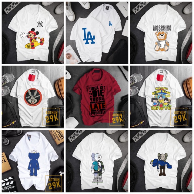 ÁO THUN 29K  KHUYẾN MÃI KHI MUA KÈM SẢN PHẨM KHÁC