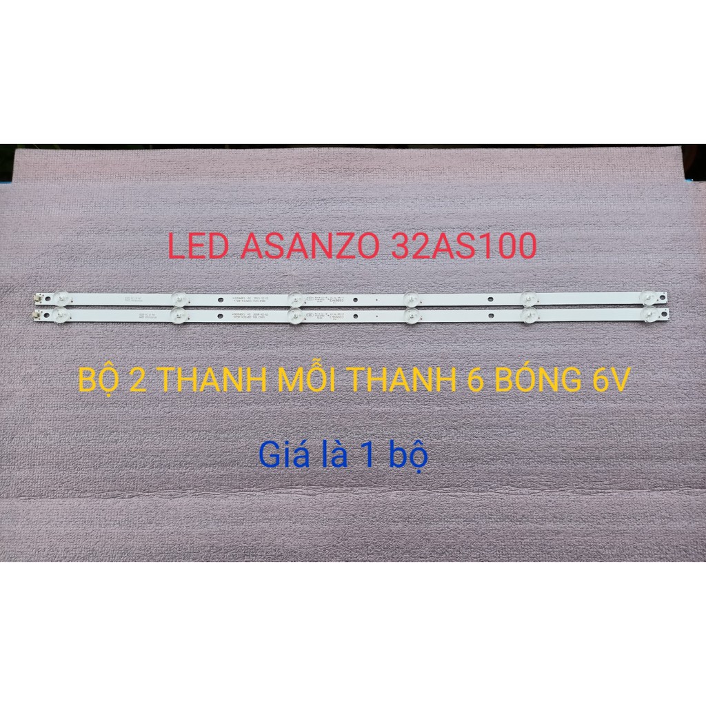 BỘ LED TIVI A SANZO 32AS100 MỚI 100% HÀNG ZIN HÃNG K320WDC1 A2 2019-12-12 4708-K32WDC-A2113N01