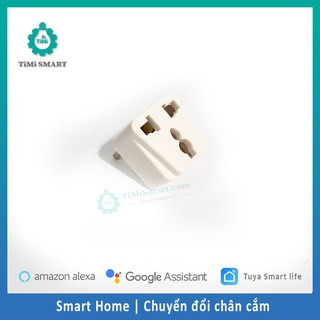 [FREE SHIP] Phích Cắm Điện VINAKIP Chuyển Đổi Ổ 2 Chấu Thành 3 Chấu