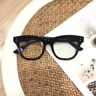 Kính cận thời trang chữ V Unisex mắt kính giả cận chống tia UV phong cách Hàn Quốc đẹp giá rẻ EMOJI 017