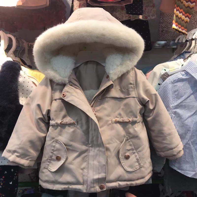 [ Sale sốc size 7-9kg ] Áo khoác parka cho bé dư xịn