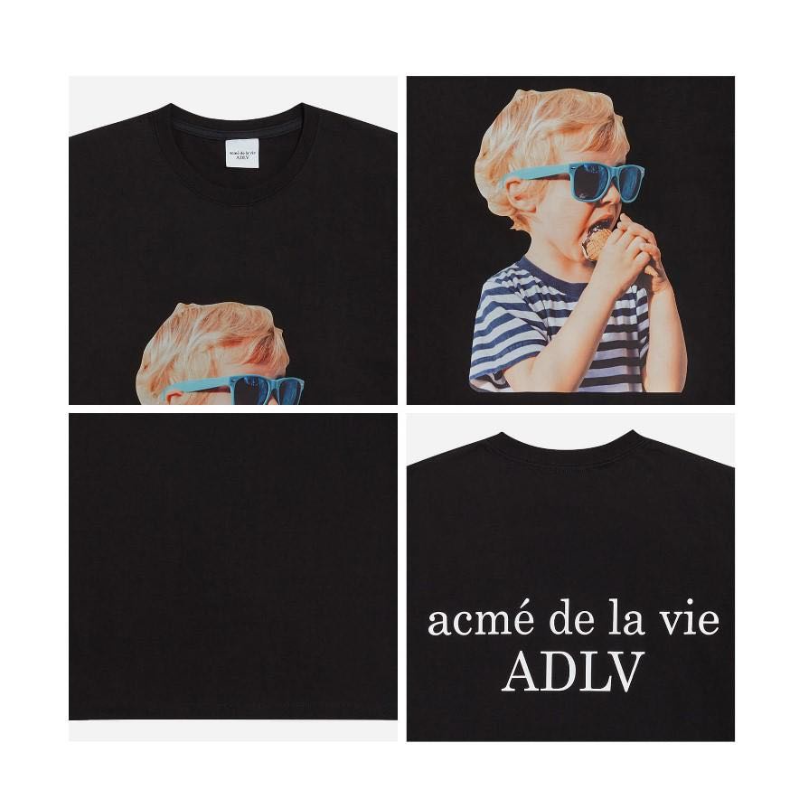 Áo ADLV Thun Cotton CAO CẤP   - Mẫu 16 - Bé Trai Kính Xanh