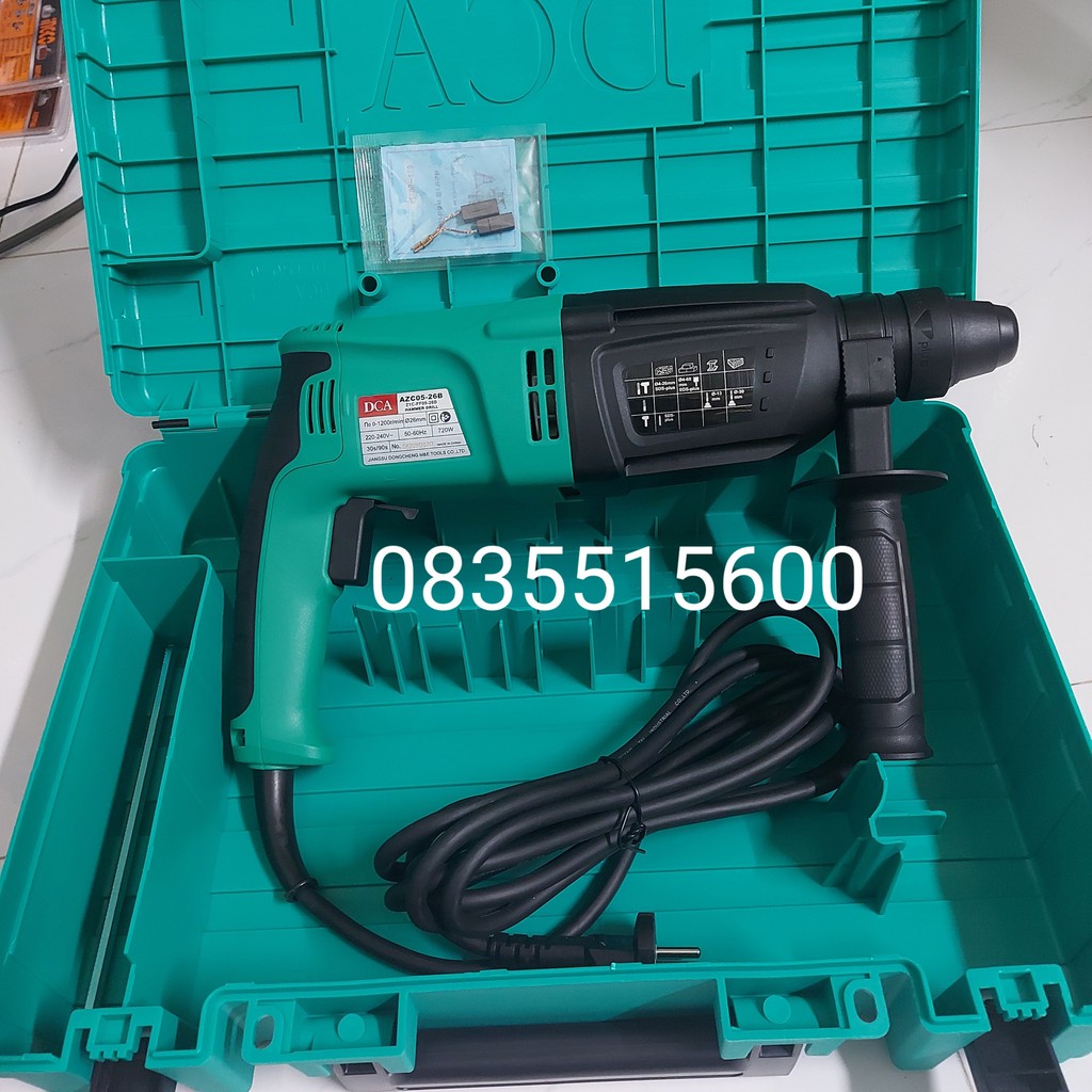 MÁY KHOAN BÊ TÔNG 720W DCA AZC05-26B  MÁY KHOAN ĐỘNG LỰC  KHOAN BÊ TÔNG TOTAL