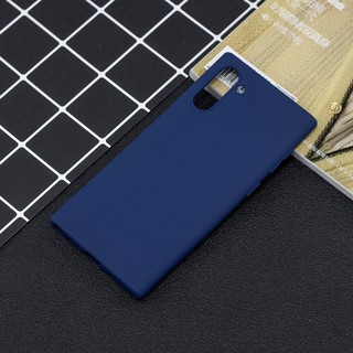 Casing Samsung Galaxy Note 8 9 10 Plus candy color soft silicone Phone Case