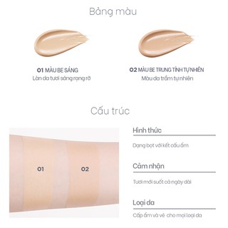 Phấn Nước KLAVUU Cushion Spf50 PA+++