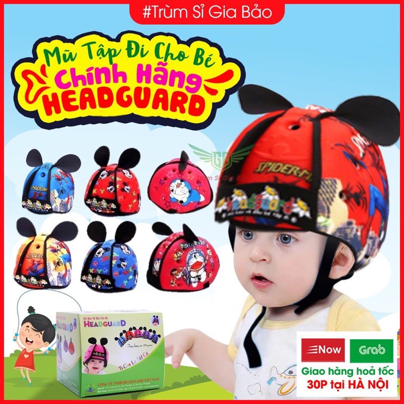 Mũ bảo hiểm bảo vệ đầu trẻ em HEADGUARD hàng cao cấp ( Nón an toàn cho bé tập bò, tập đi, đạp xe - Bảo hành 6 tháng )