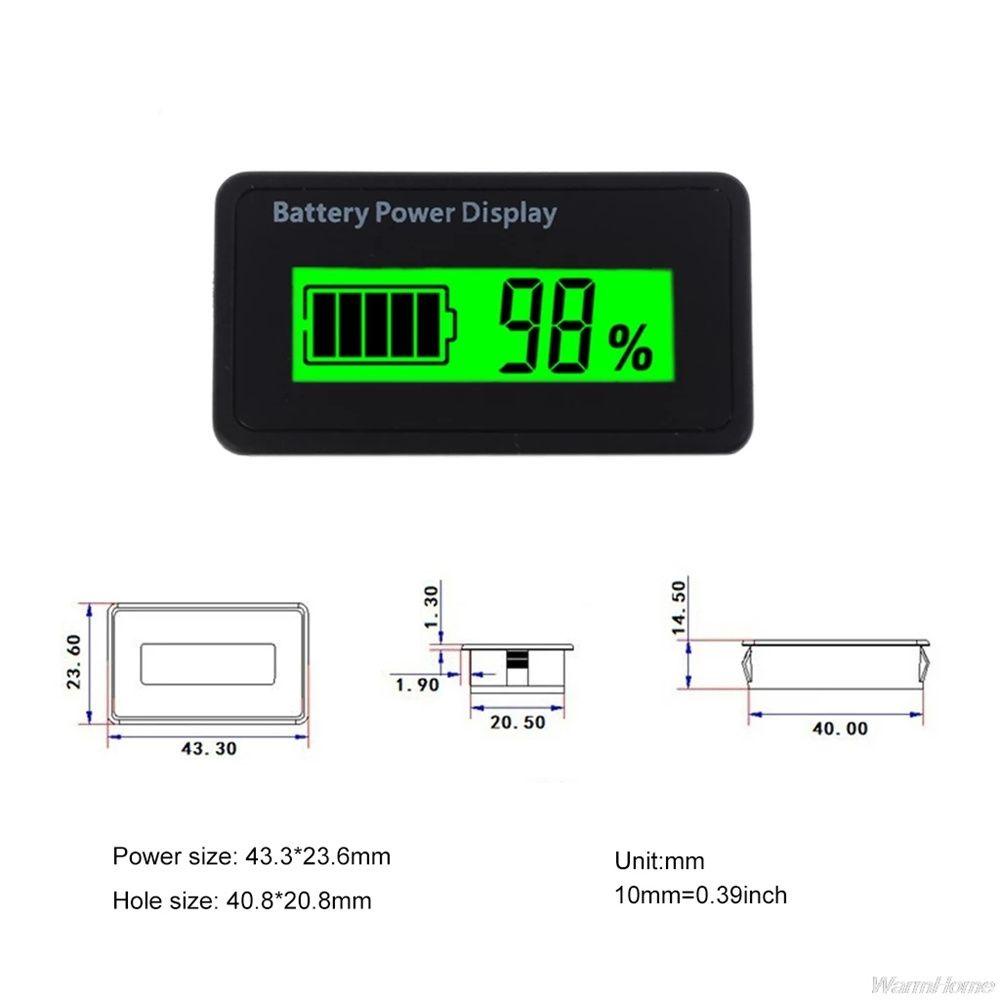 Thiết Bị Đo Điện Áp Pin Lithium Màn Hình LCD Chuyên Dụng