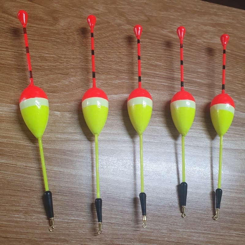 Phao câu cá, câu đơn chuyên câu rô, cá nhỏ tặng kèm chân cắm phao