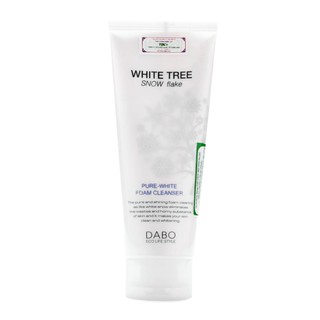 [Chính Hãng] Sữa Rửa Mặt Trắng Da Có Hạt Massage DABO WHITE TREE SNOW FLAKE 150ML