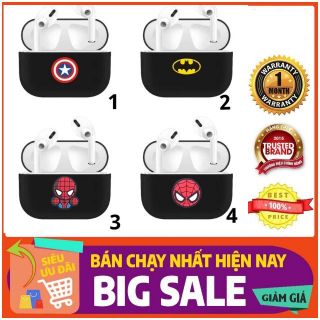 Case / Ốp / Bao cho Airpods Pro, Airpods 3 Logo Marvel MS07