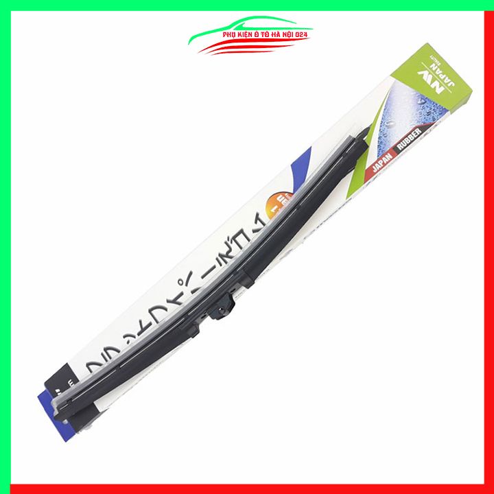 Cần gạt mưa silicon hàng Nhật Bản có chân cài chiều dài từ 35cm đến 65cm