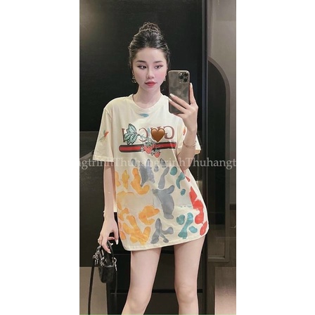 Áo thun cotton tay lỡ dáng rộng unisex - GUCIS [Free Ship]