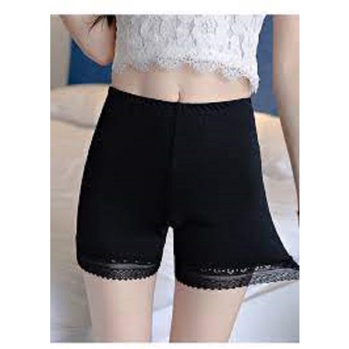 Quần mặc trong váy cotton PHA REN cho chị em vận động thoải mái