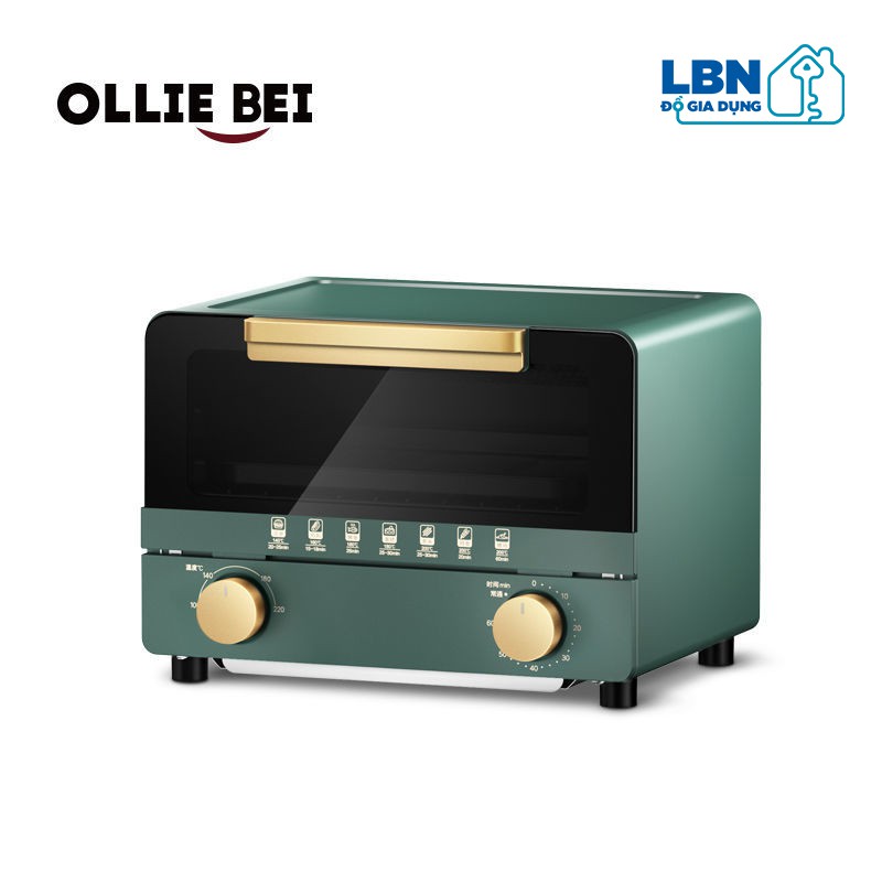 [CÓ SẴN] MÁY NƯỚNG LÒ NƯỚNG MINI ĐA NĂNG OLLIE BEI 10-12L NƯỚNG BÁNH NƯỚNG ĐỒ ĂN NHẬP KHẨU CHÍNH HÃNG